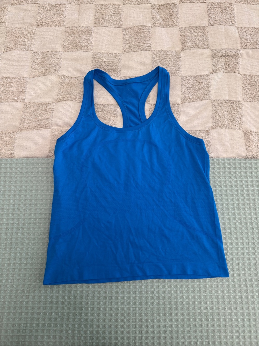 Lululemon Swiftly Tech tank top‎ poolside blue size 8